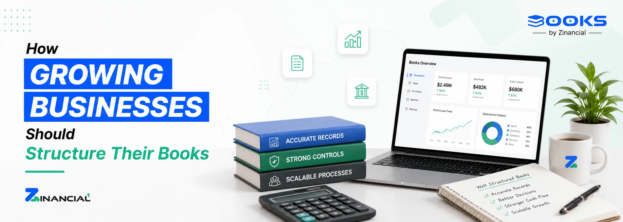 How Growing Businesses Should Structure Their Books