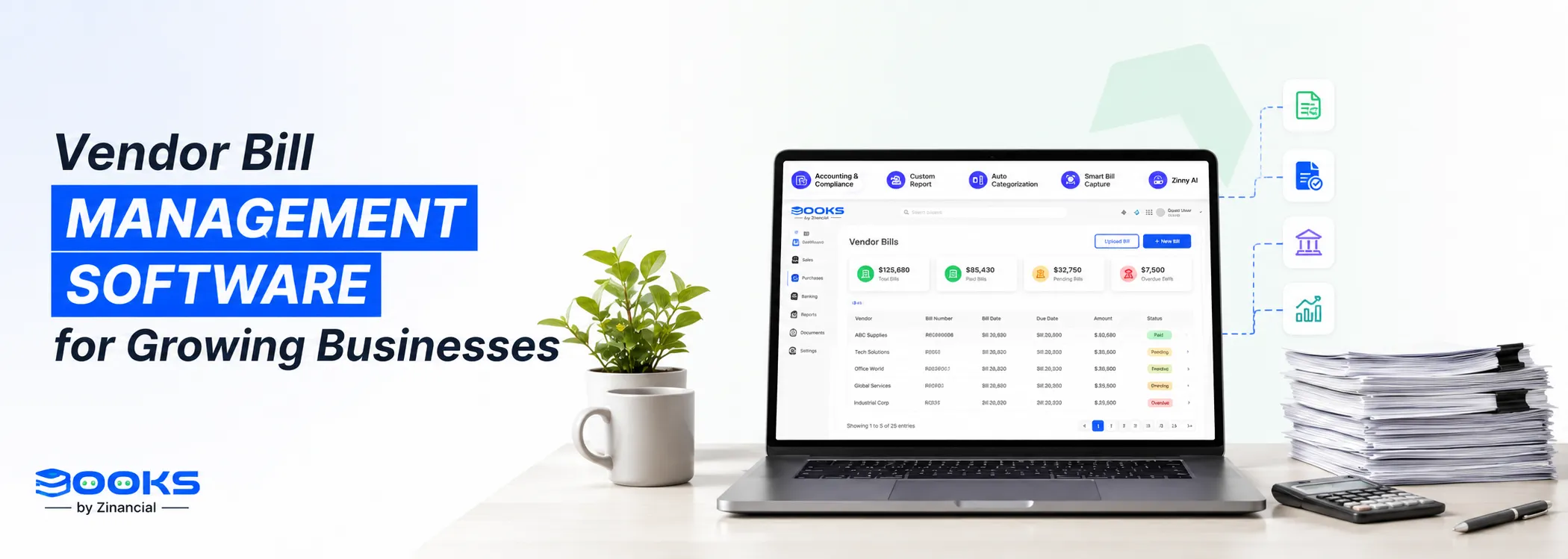 Vendor Bill Management Software for Growing Businesses