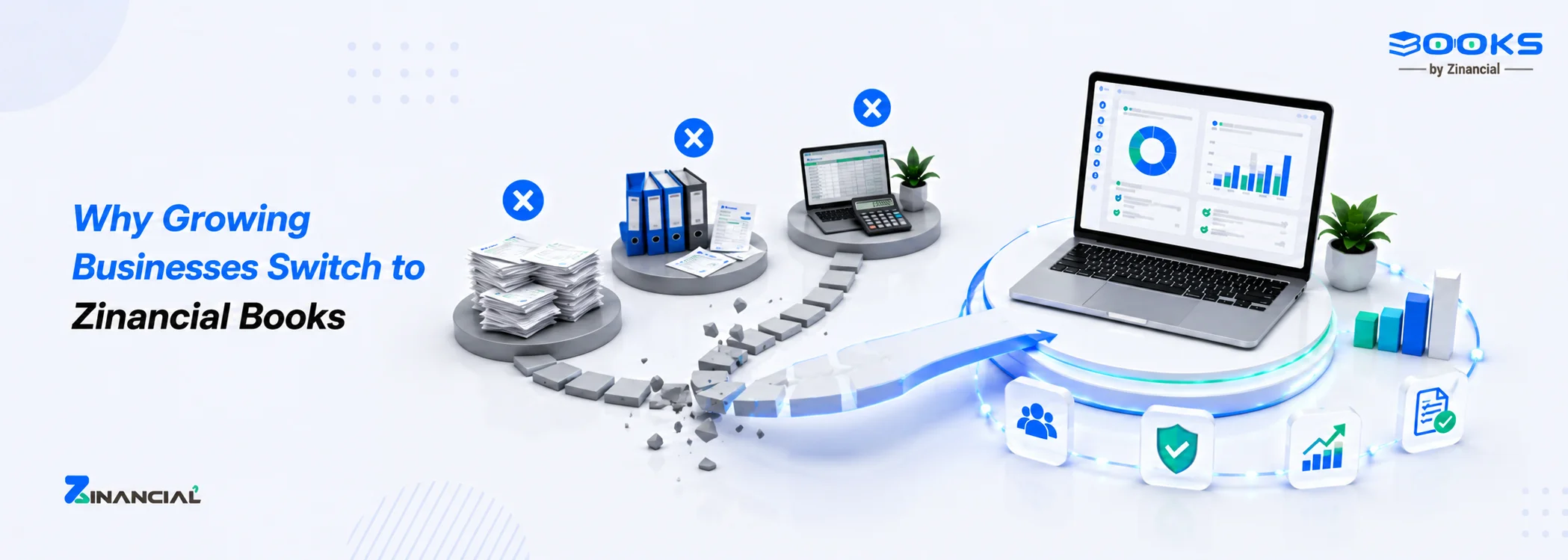 Why Growing Businesses Switch to Zinancial Books