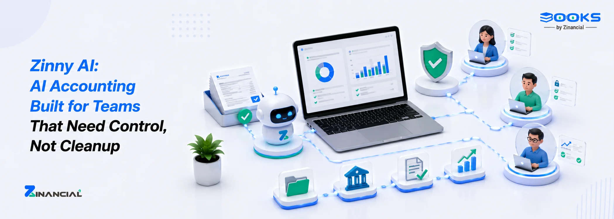 Zinny AI: AI Accounting Built for Teams That Need Control, Not Cleanup